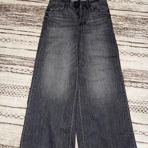 Universal Thread Women's Wide Leg Jeans in Washed Gray